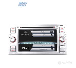 NAVIGATORE RADIO 7" PER FORD QUADRATA COLORE ARGE