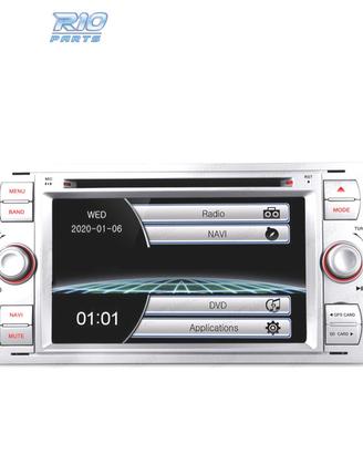 NAVIGATORE RADIO 7" PER FORD QUADRATA COLORE ARGE