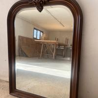 Specchio in legno pregiato
