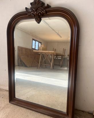 Specchio in legno pregiato