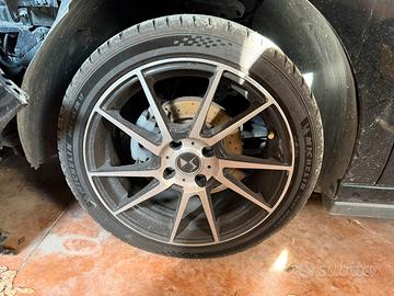 3 cerchi dotz 17”+pilot sport5