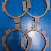 Anelli telescopio 102, diametro interno 115mm