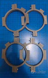 Anelli telescopio 102, diametro interno 115mm