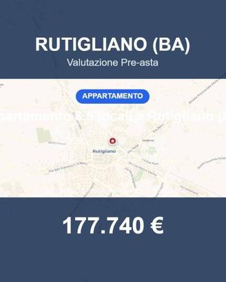 Immobile in asta di 226 m² con box auto a Rutiglia