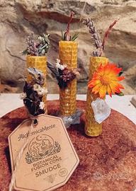 Set 3 smudge candle AlchemicaMente 