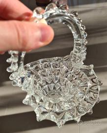 Cestino vetro Murano