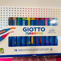 Giotto Turbopro - 15 pennarelli a doppia punta