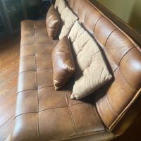 Divano letto in pelle clic cloc