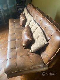 Divano letto in pelle clic cloc