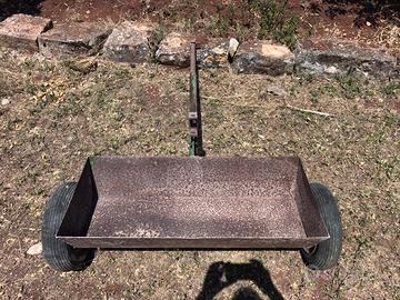 Carrello per Motozappa