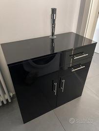 Mobiletto lucido nero