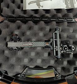 Mirino Axcel da compound 6" in carbonio Nuovo