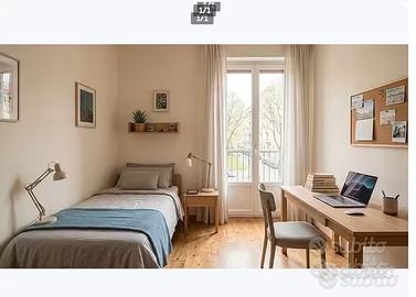 SINGOLA con BAGNO PRIVATO / UTENZE COMPRESE -METRO