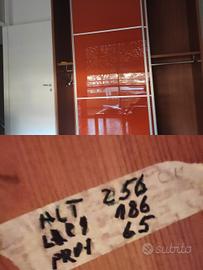 armadio due ante scorrevoli 