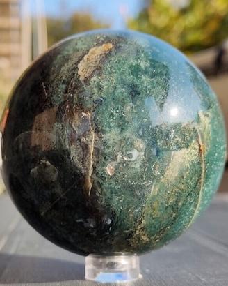 Sfera di Cristallo 398g Minerale Agata Reiki