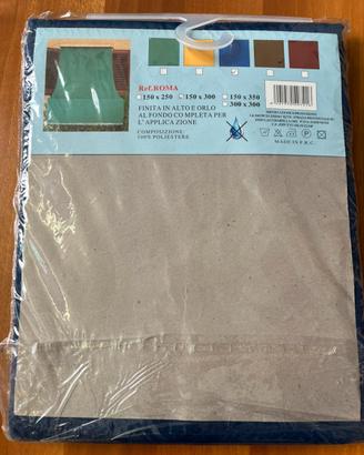 Tenda da sole blu per balcone