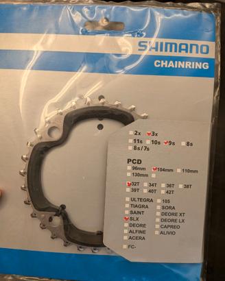 Corona Shimano slx chainring 32 denti