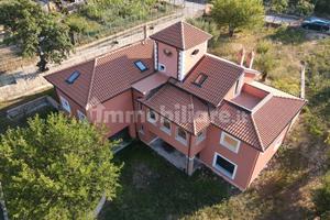 Villa singola con uliveto