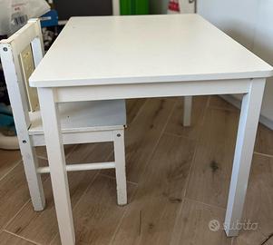 Scrivania con sedia per bambini (fino a 12 anni)