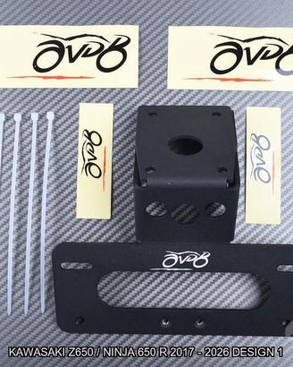 Portatarga KAWASAKI Z650 / NINJA 650 R 2017 - 2026