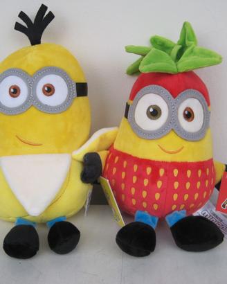 Peluche Minions (Banana Kevin e Strawberry Bob)