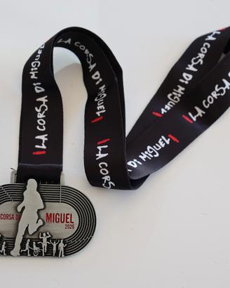 Medaglia La Corsa di Miguel 2026 Roma finisher