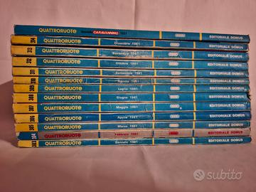 Quattroruote 12 numeri anno 1981