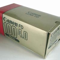 CANON FD MACRO LENS 100MM 1:4