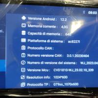 STEREO 7805N Android 4GB RAM 64GB ROM 7 " 2 DIN