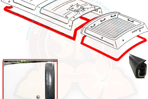 Westfalia guarnizione tetto soffietto T3