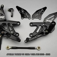 Pedane arretrate APRILIA TUONO V4 ABS 2013 - 2016