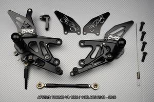 Pedane arretrate APRILIA TUONO V4 ABS 2013 - 2016
