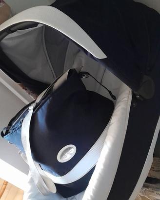 Culla con supporto borsa e ovetto