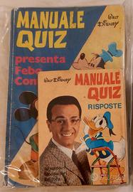 Walt Disney Manuale Quiz Febo Conti + Manuale