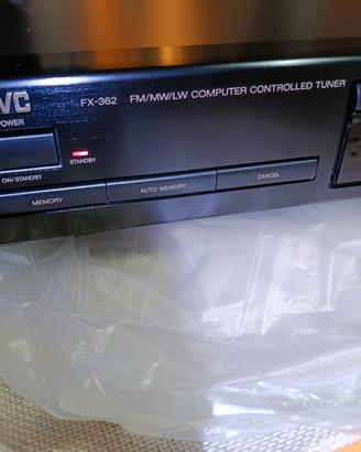 JVC sintonizzatore fx-362bk nuovo imballato
