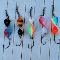 cucchiaini da pesca 4.g ritorti