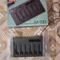 Stereo audio mixer m-130