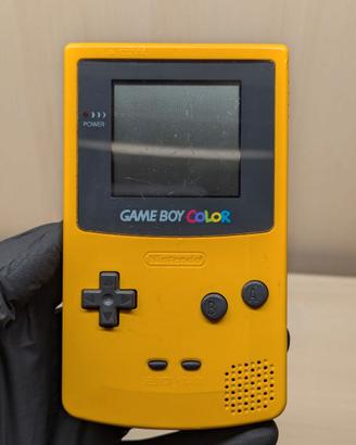 Console Nintendo Game Boy Color Cgb-001 Giallo Fun