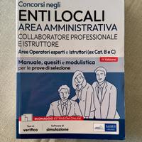 Manuale concorsi Enti locali - Area amministrativa