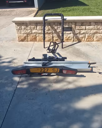 porta moto da gancio traino a sfera  