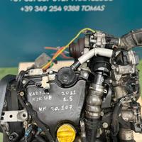 MOTORE K9K U8 RENAULT KADJAR 1.5 DCI ANNO 2021