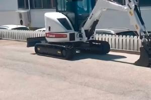 Escavatore miniescavatore bobcat 40 quintali