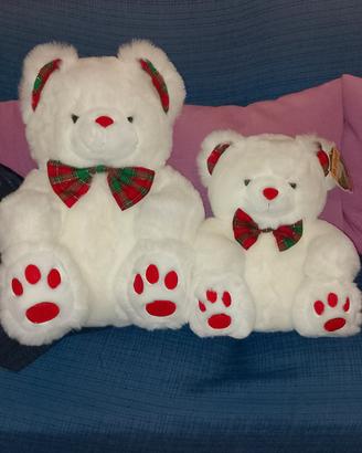 pupazzi orsetti bianchi 