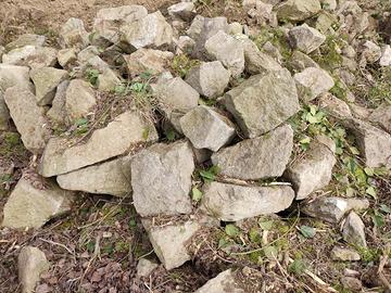 Blocchi di trachite dei colli euganei