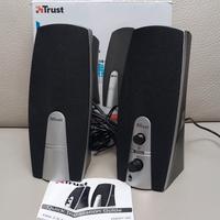 Altoparlanti stereo Trust Mila 2.0 per PC – USB