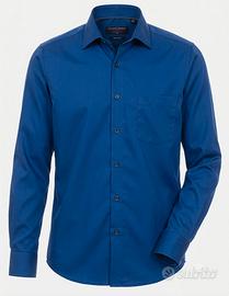 Camicia Casamoda no-stiro blu