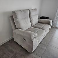 divano relax elettrico 2 posti