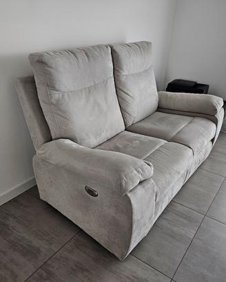 divano relax elettrico 2 posti