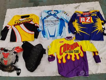 Pettorine e magliette cross enduro