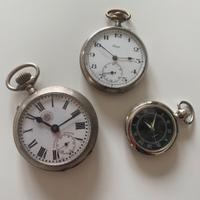 Vecchi orologi da taschino / non funzionanti